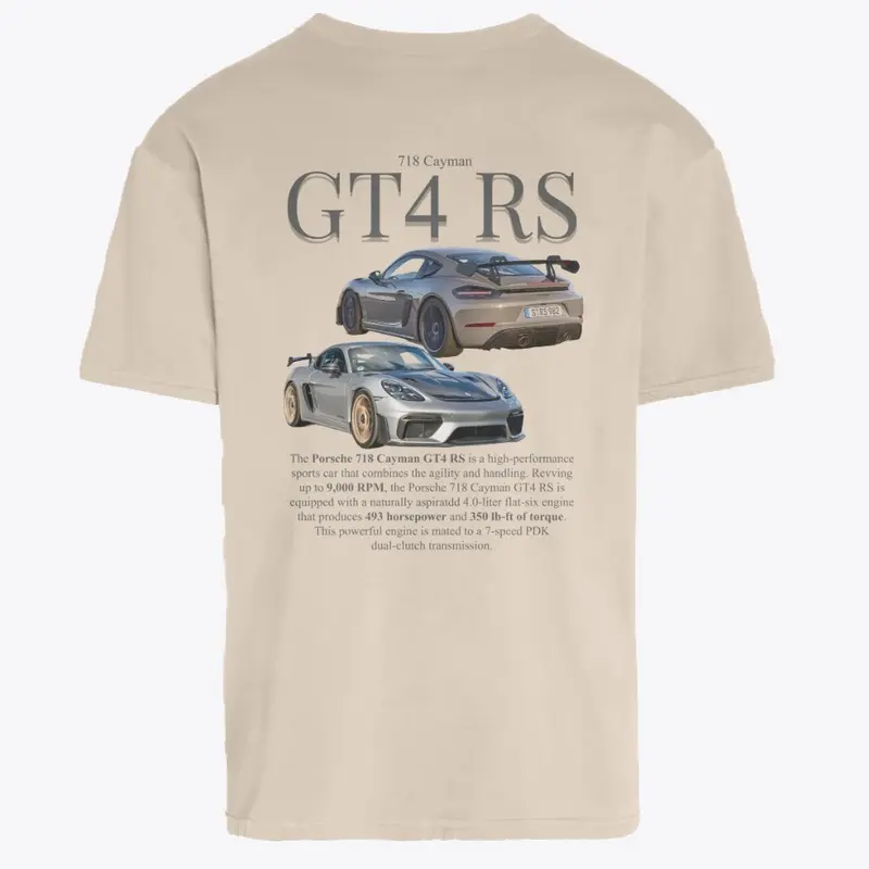 718 Cayman GT4 RS T-Shirt